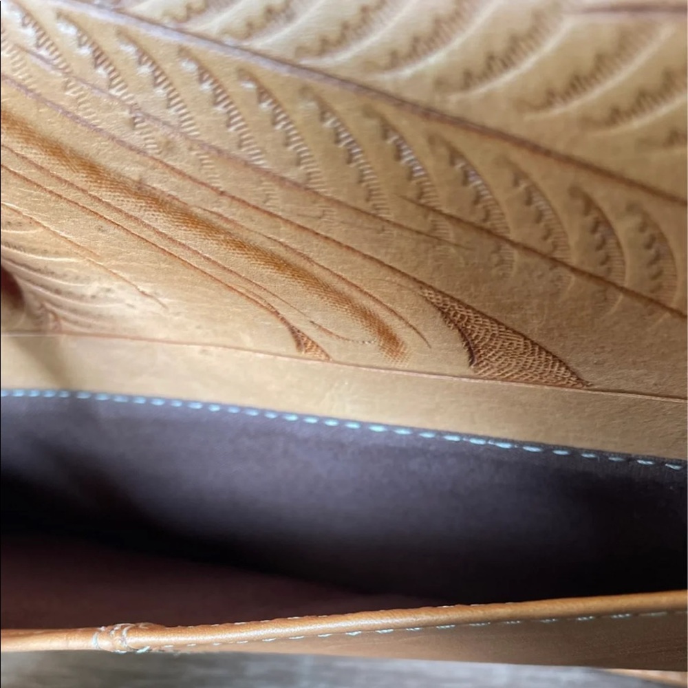 American West Genuine Leather Purse - Picture 6 of 10